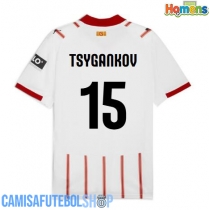 Camisa de time de futebol Girona Viktor Tsyhankov #15 Replicas 1º Equipamento 2025-26 Manga Curta